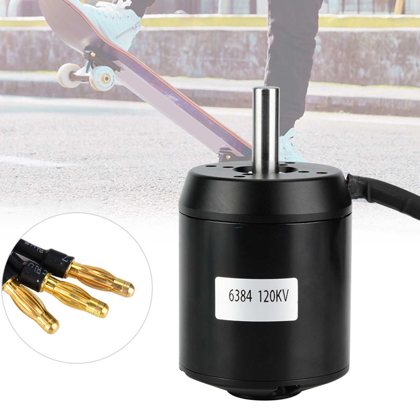 6384 Brushless Motor Sensored - Motor BLDC Outrunner Sin Escobillas con