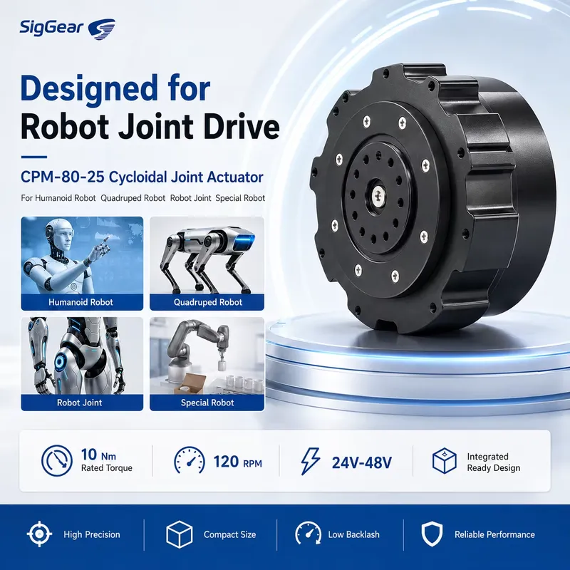Cycloidal Reducer Bldc Motor - Motor de engranajes cicloidal BLDC SigGear