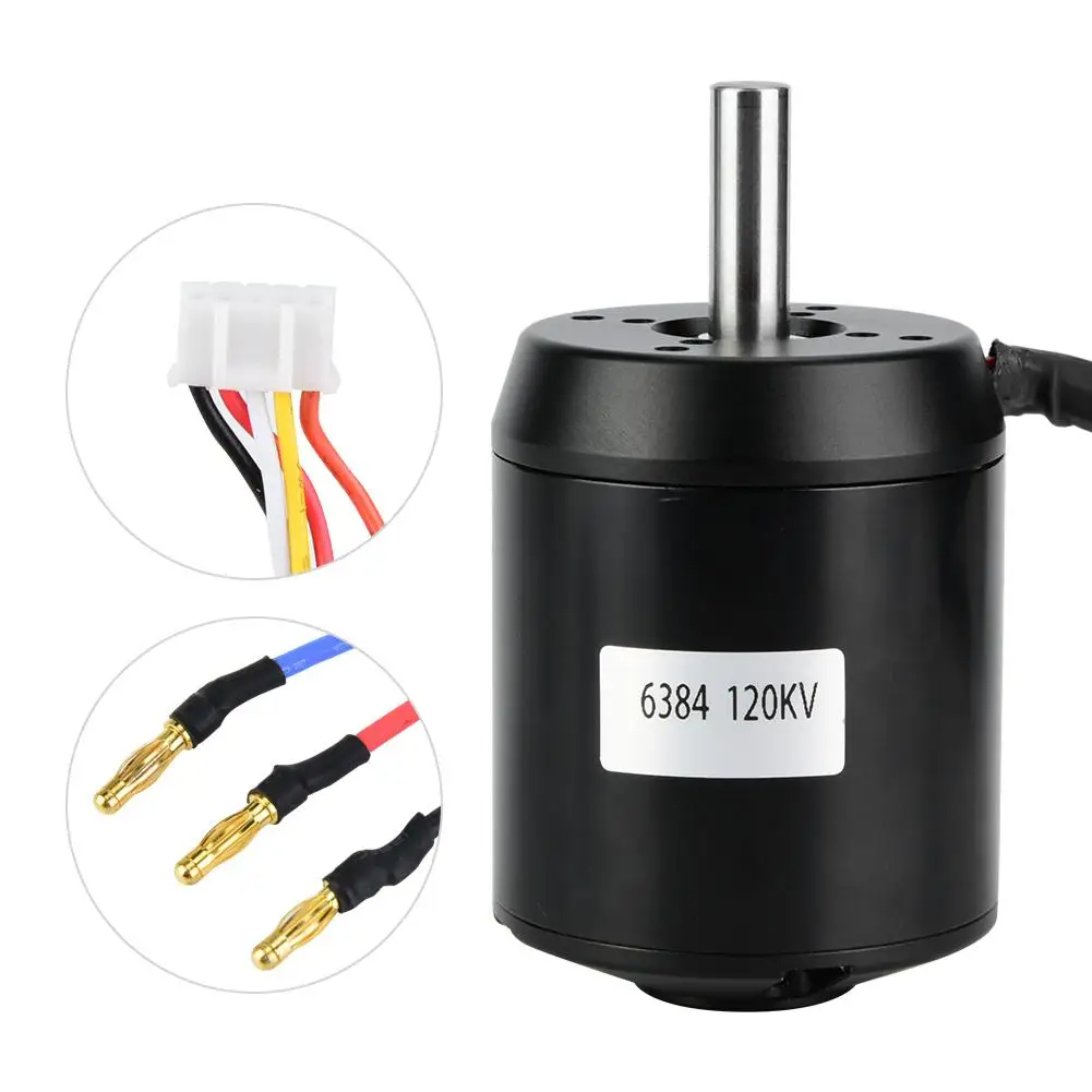Motor BLDC 6384 de 120KV, resi - 6384 Brushless Motor Sensored reseña y precio