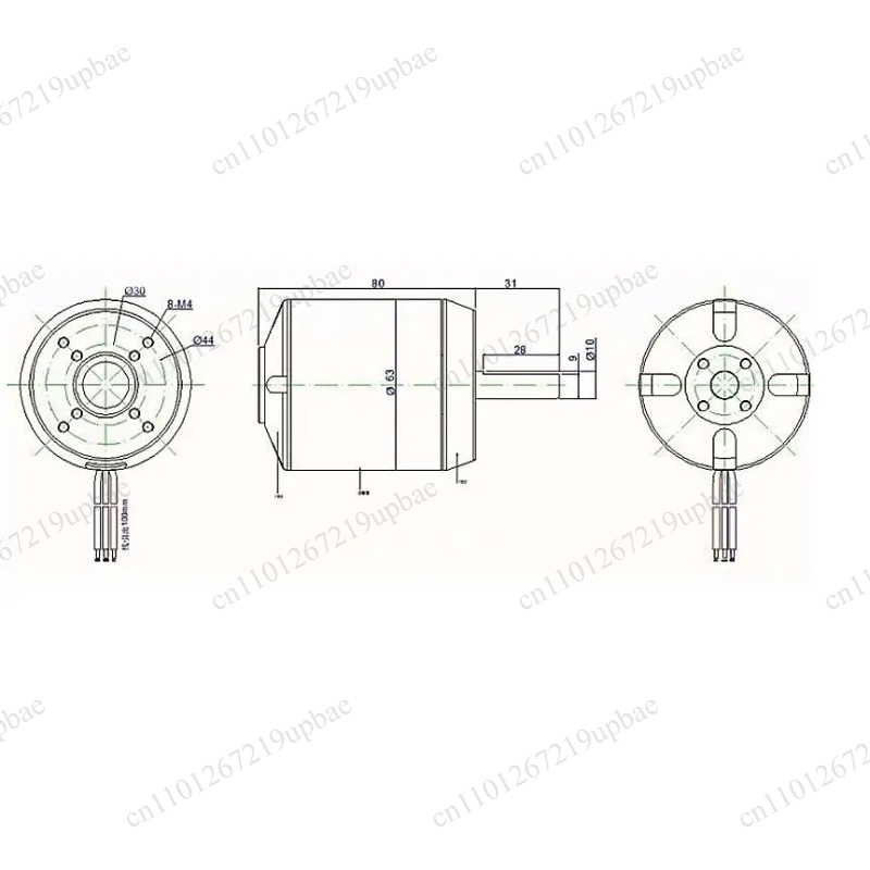6384 Motor sin escobillas con  - 6384 Brushless Motor Sensored reseña y precio